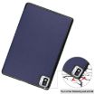 TCL Tab 10s Dark Blue Leather Tablet Case with Folding Holder - 6