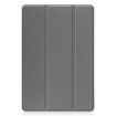 TCL Tab 10s Grey Leather Case with Three-Fold Holder Design - 2