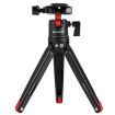 PULUZ Mini Metal Desktop Tripod with 360 Ball Head, 11-21cm Height - 2