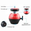 PULUZ Red Aluminum Alloy Ball Head Tripod Adapter 1/4" Screw - 3