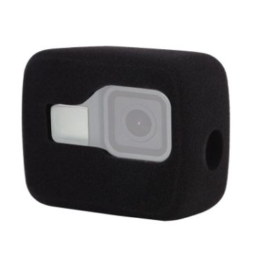 GoPro HERO8 Black PULUZ Foam Windshield Housing Case (Black) - 1