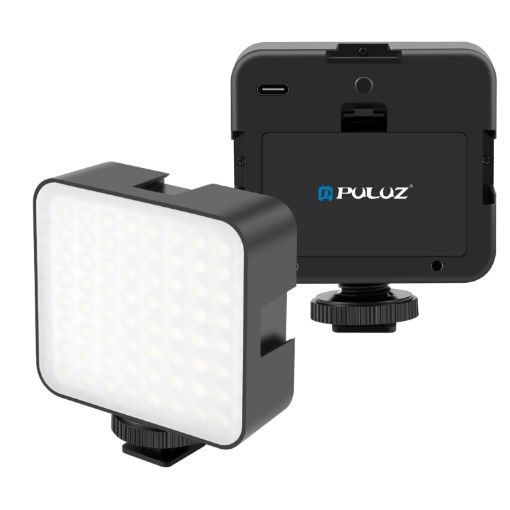PULUZ Black 64LED 5W Camera/Video Camcorder Fill Light - 1