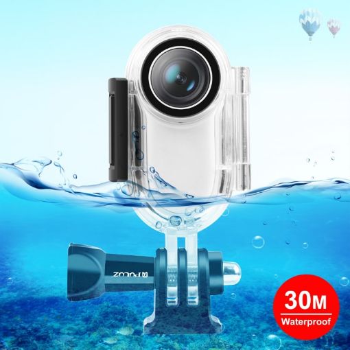 PULUZ 30m Waterproof Case for Insta360 GO 2 with Base Adapter - 1