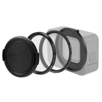 PULUZ 52mm CPL + UV Filter with Adapter for GoPro HERO12/11/10/9 - 1
