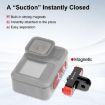GoPro HERO13 Black PULUZ Magnetic Quick Release Mount (Black Red) - 4