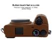 PULUZ Silicone Protective Case, Sony A6600/ILCE-6600 (Coffee) - 5