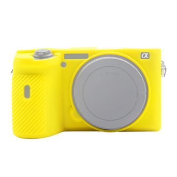 Silicone Protective Case for Sony A6600 - Yellow (PULUZ) - 1