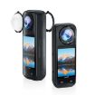 PULUZ Transparent PC Lens Guard for Insta360 X5 Rotation Cover - 2