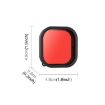 PULUZ Red Diving Filter for GoPro HERO 9-13, PU527 Case Only - 3