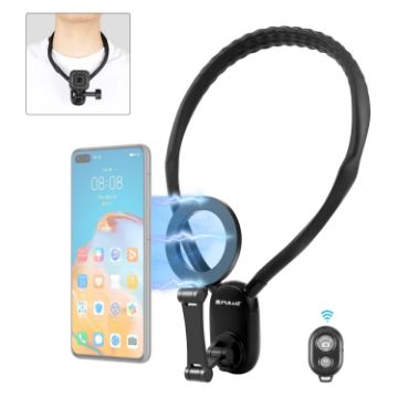 PULUZ Magnetic POV Mount with Phone Clamp for GoPro/Phones (Black) - 1