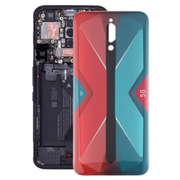 ZTE nubia RedMagic 5G NX669J Glass Back Cover (Red) - 1
