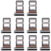 Xiaomi 14T Pro 5G SIM Card Tray Set - 10pcs (Black) Original - 1