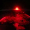 Universal Car Alarm 650nm Red Laser Tail Fog Light Lamp - 6