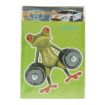 Frog Pattern Car Sticker - 15.5x12.5 cm Size - 3