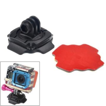 360 Adjust Helmet Mount Adapter for GoPro, Insta360, DJI (ST-115) - 1