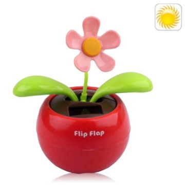 Solar Flip Flap Flower, Random Delivery (Scarlet Color) - 1