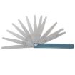 17 Blades Metric Feeler Gauge Tool, 0.02-1mm Thickness - 1