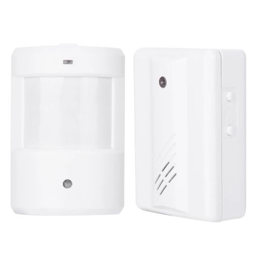 Electro Guard Watch IR Remote Detection/Wireless Doorbell (White) - 1