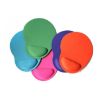 Red Gel Wrist Rest Mouse Pad - 2 PCS Cloth Set - 2