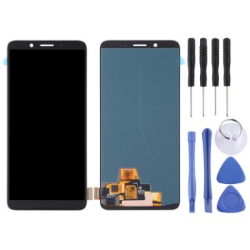 OPPO R11s Original Black LCD Screen & Digitizer Assembly - 1
