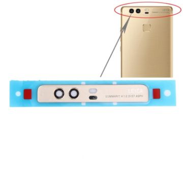 Huawei P9 Gold Back Camera Lens Replacement - 1