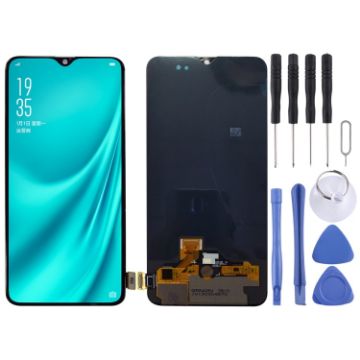 OPPO R15X OLED LCD Screen with Digitizer Full Assembly (Black) - 1