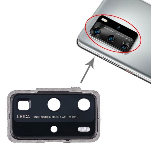 Huawei P40 Pro Black Camera Lens Cover - Original - 1