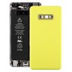 Galaxy S10e Yellow Battery Back Cover with Camera Lens - 1