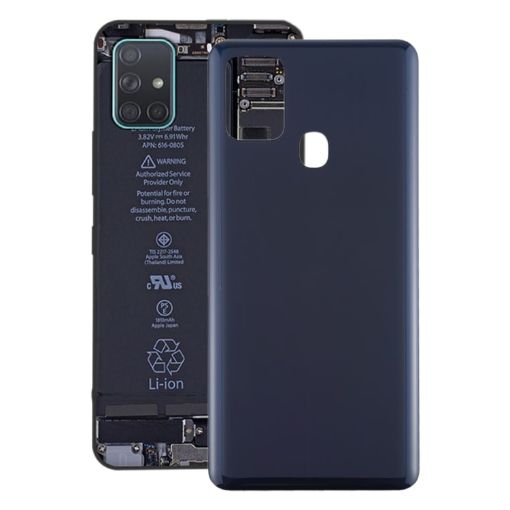Samsung Galaxy A21s Battery Back Cover - Black - 1