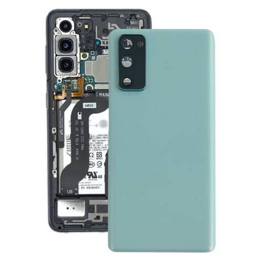 Samsung Galaxy S20 FE Blue Battery Back & Camera Lens Cover - 1