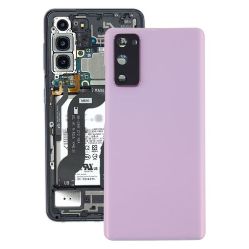 Samsung Galaxy S20 FE Purple Battery & Camera Lens Back Cover - 1