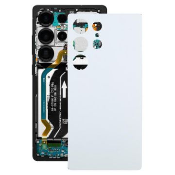 Samsung Galaxy S25 Ultra SM-S9386 OEM White Battery Back Cover - 1