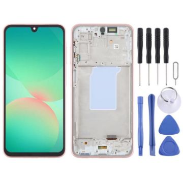 Samsung Galaxy A26 SM-A266B 6.66" OLED Screen Assembly Pink - 1