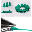Network Cable Boots Cap Cover for RJ45, Green (100 pcs) - 3