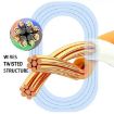 CAT7 Ultra-thin Flat Ethernet LAN Cable 10Gbps 30m Gold Plated RJ45 - 4