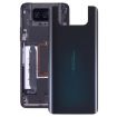 Asus Zenfone 7 ZS670KS Black Glass Battery Back Cover - 1