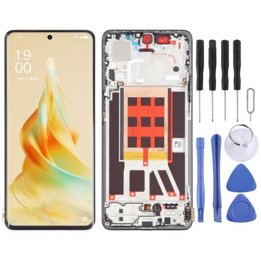 OPPO Reno9 Pro Original LCD Screen Digitizer Assembly (Black) - 1