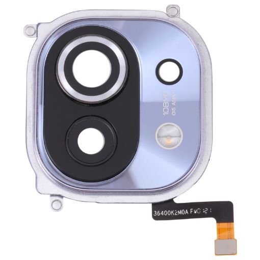 For Xiaomi Mi 11 Purple Back Camera Lens Frame - 1