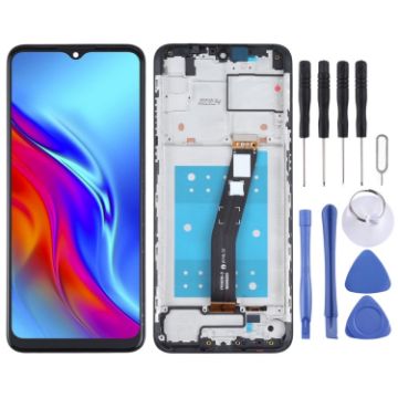 TCL 20E LCD Screen Digitizer Assembly with Frame - 1