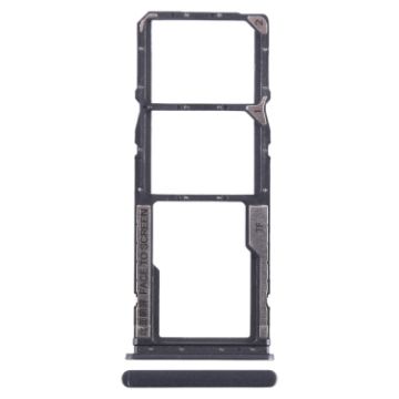 Xiaomi Redmi 12C Black SIM & Micro SD Card Tray Replacement - 1