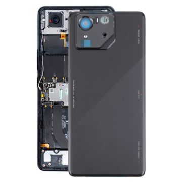 Asus ROG Phone 8 Pro AI2401 Original Glass Back Cover Bright Black - 1