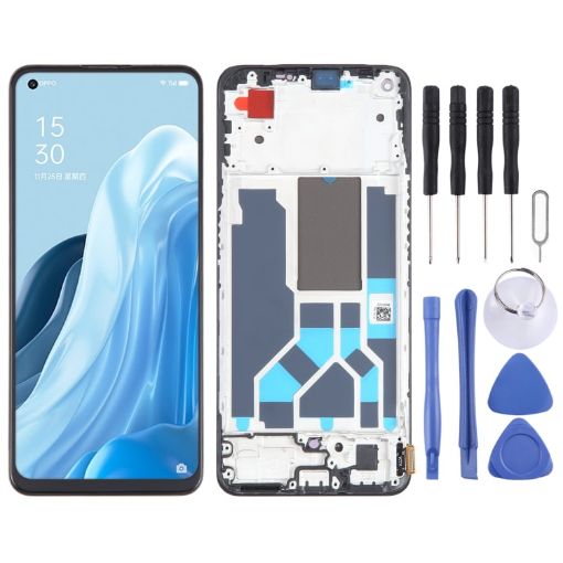 OPPO Reno7 SE 5G OLED LCD Screen Assembly with Fingerprint ID - 1