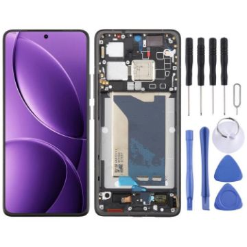 Xiaomi Redmi K80 Pro AMOLED LCD Screen Digitizer with Frame Black - 1