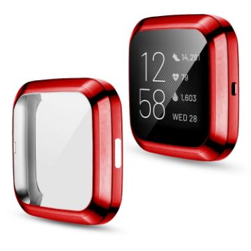 Fitbit Versa 2 Red Plating TPU Protective Shell - 1