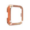 Fitbit Versa/Lite Rose Gold Double-Row Diamond Protective Shell - 2