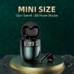 J28 TWS Bluetooth Earphones, LED Display, HIFI Sport (Black) - 4