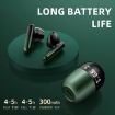 J28 TWS Bluetooth Earphones, LED Display, HIFI Sport (Black) - 5
