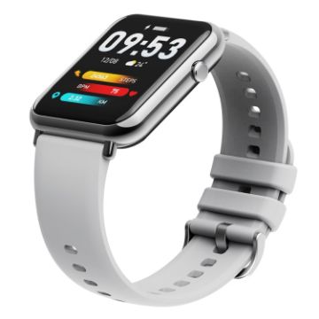 Q19 Pro Smartwatch, Silver, IP67 Waterproof, 1.69 inch Display - 1