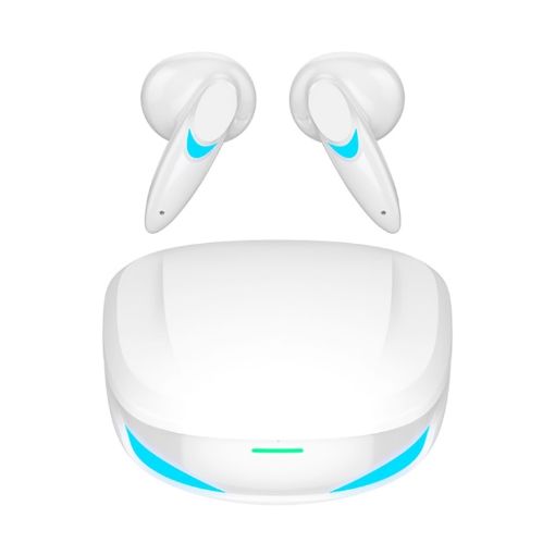G10 TWS 5.2 True Stereo Bluetooth Game Earphone (White) - 1