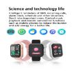 D20L 1.3" White IP67 Waterproof Color Screen Smart Watch - 4
